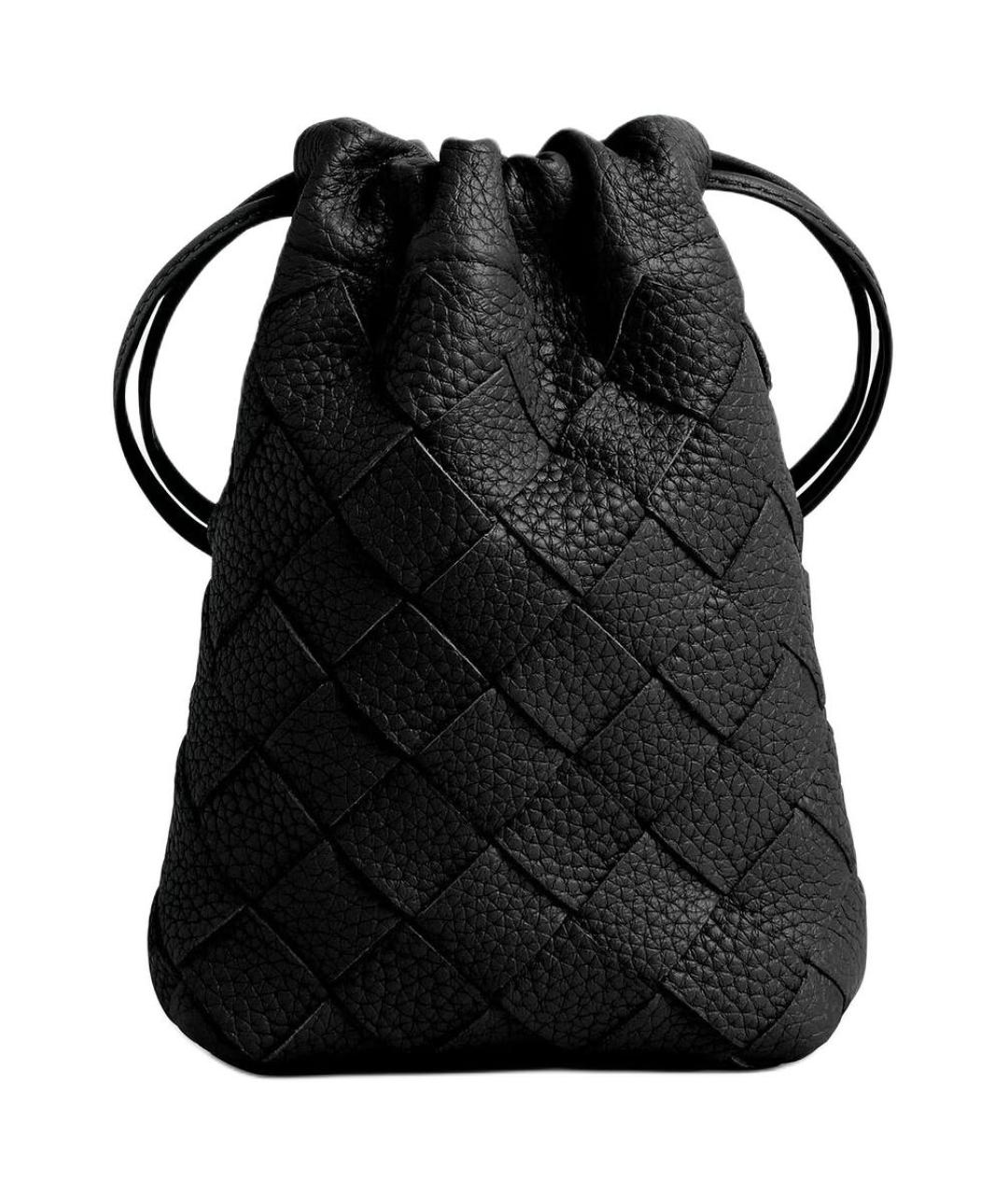 BOTTEGA VENETA Черная сумка на плечо, фото 1