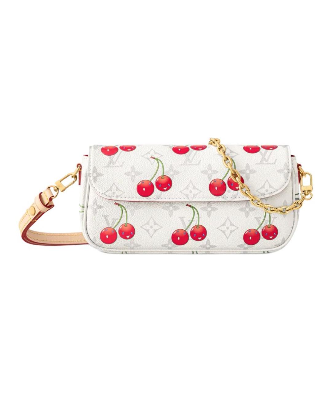 LOUIS VUITTON Белая сумка через плечо, фото 1