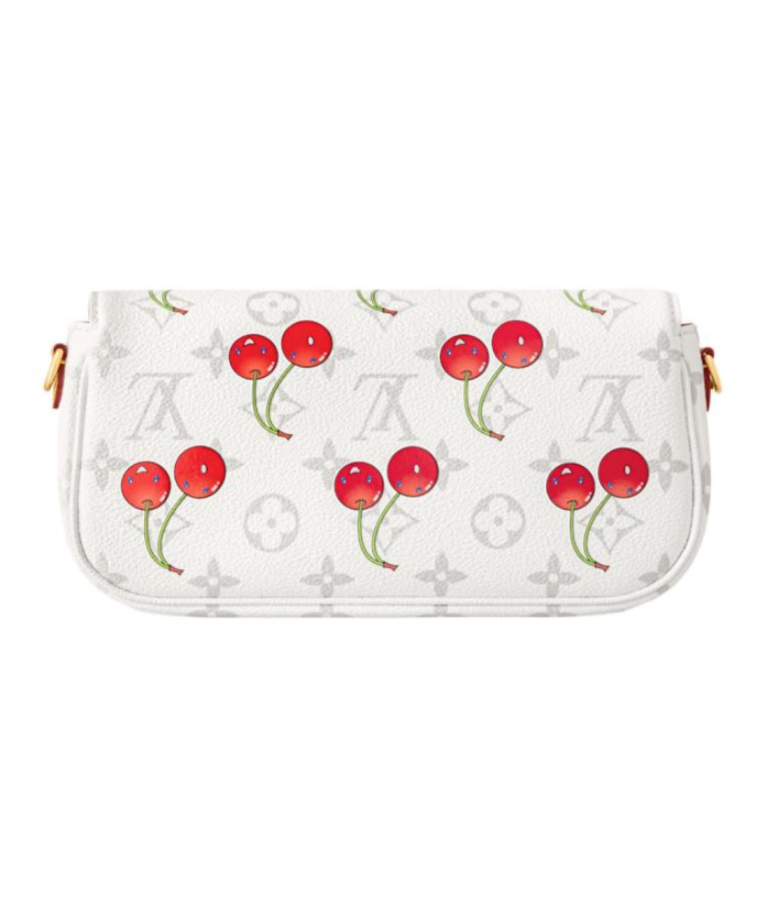 LOUIS VUITTON Белая сумка через плечо, фото 3