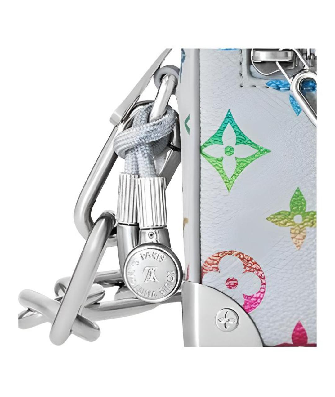 LOUIS VUITTON Белая сумка на плечо, фото 5