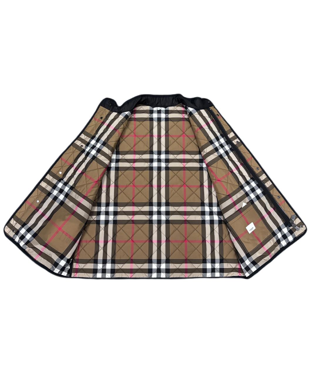 BURBERRY Черный жилет, фото 3