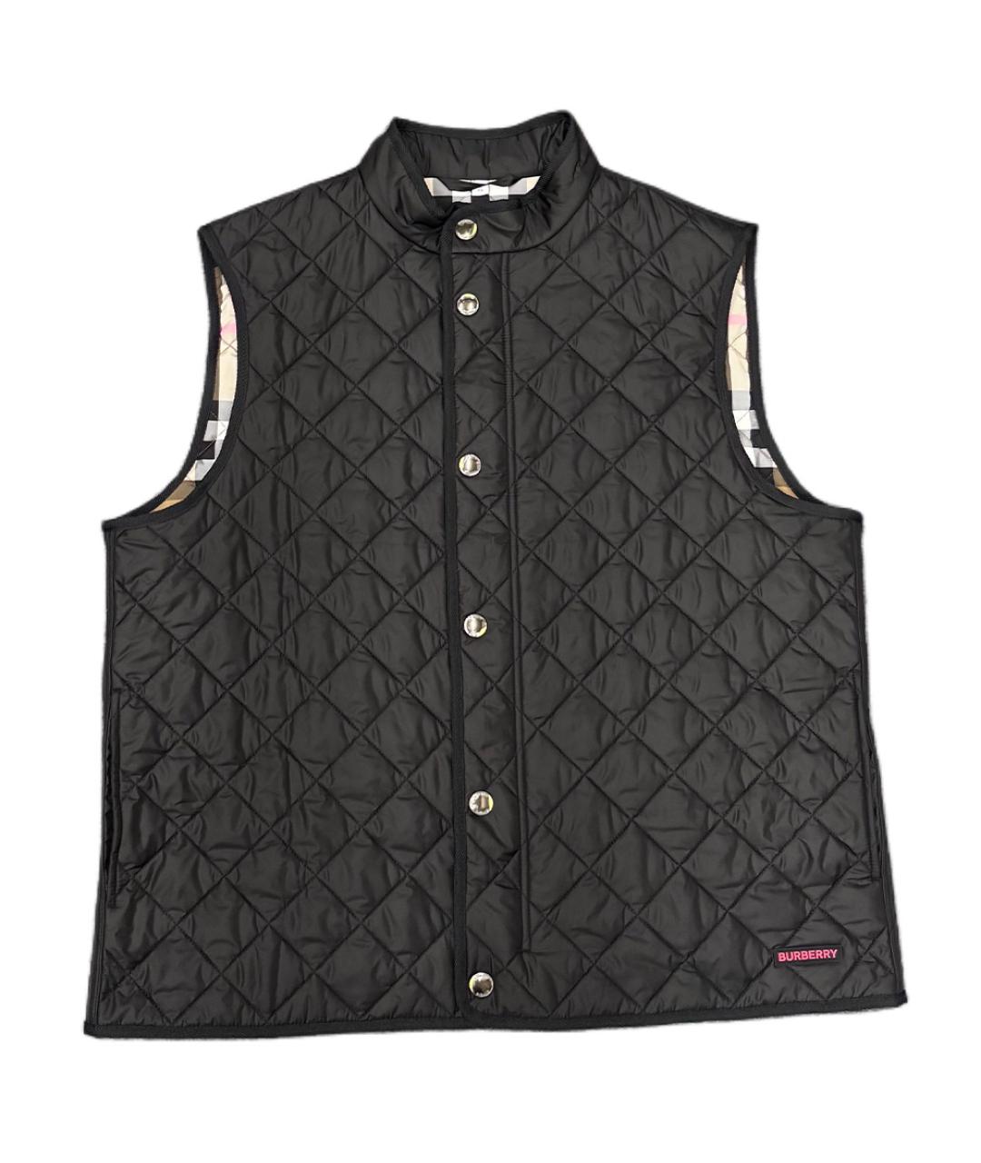 BURBERRY Черный жилет, фото 1
