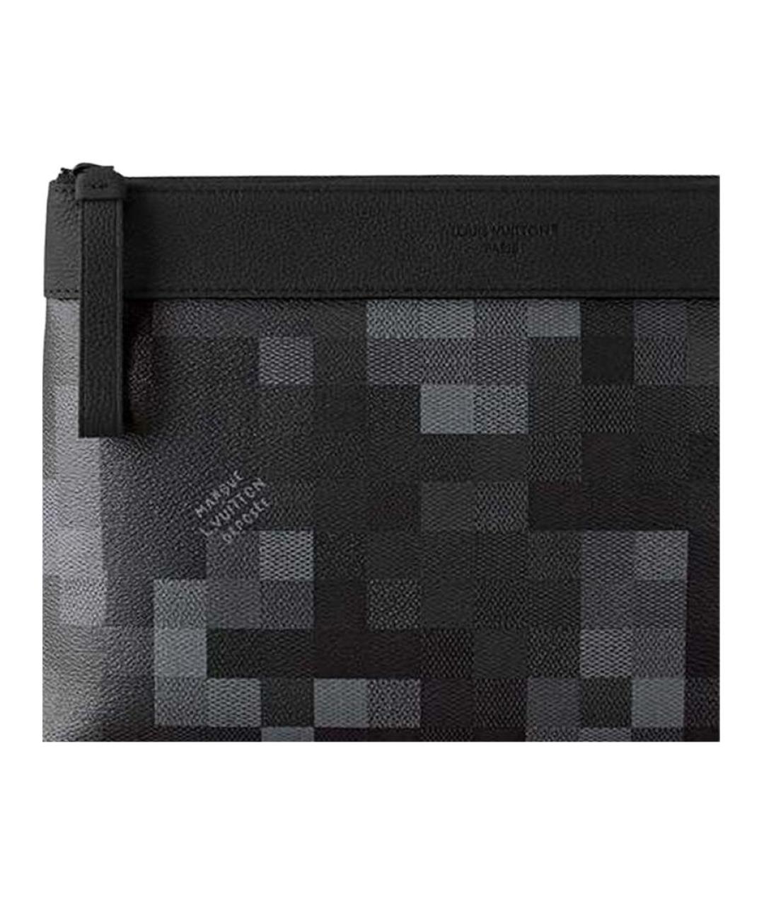 LOUIS VUITTON Черная папка для документов, фото 5