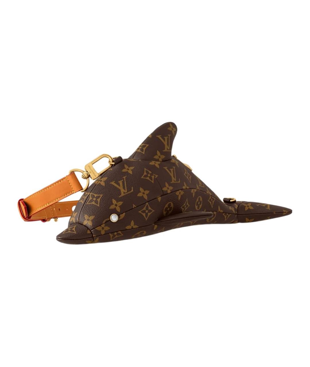 LOUIS VUITTON Коричневая сумка на плечо, фото 2