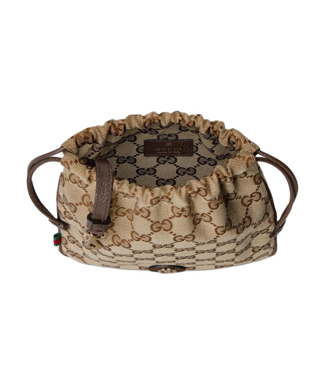 GUCCI Бежевый кошелек, фото 4