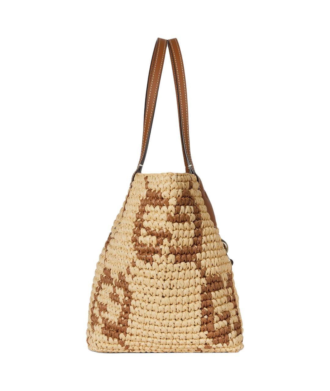 GUCCI Бежевая сумка тоут, фото 3