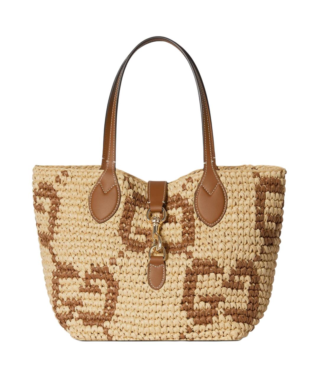 GUCCI Бежевая сумка тоут, фото 1