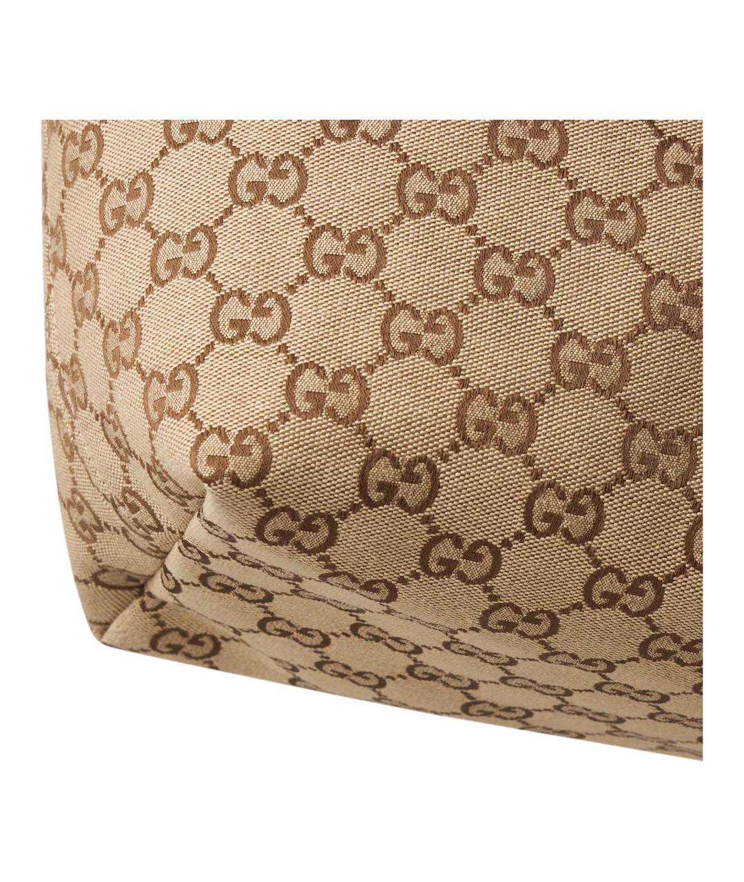 GUCCI Бежевая сумка с короткими ручками, фото 6