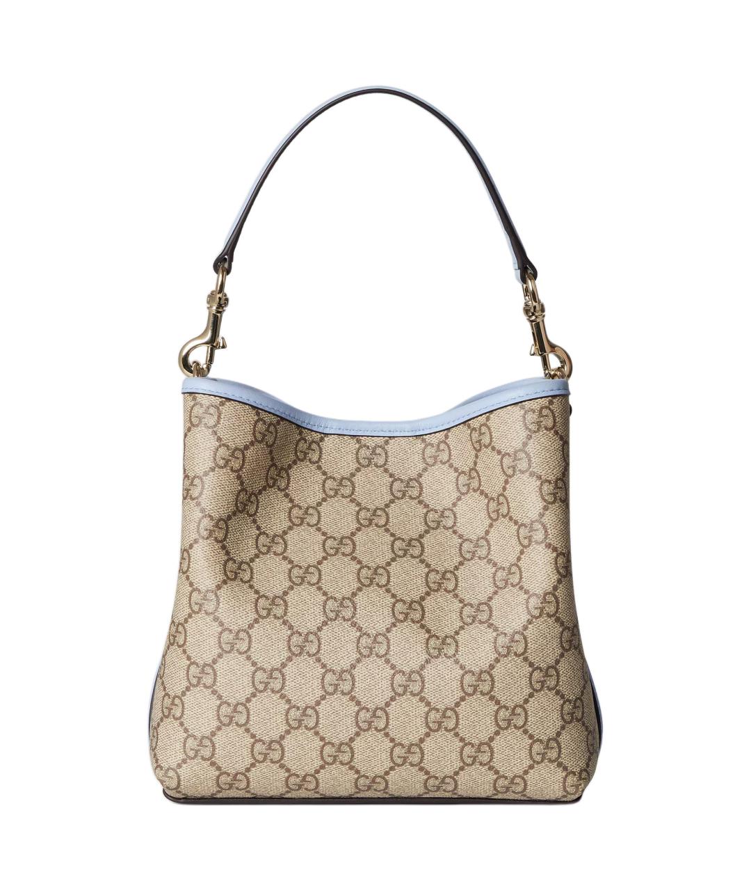 GUCCI Бежевая сумка с короткими ручками, фото 5
