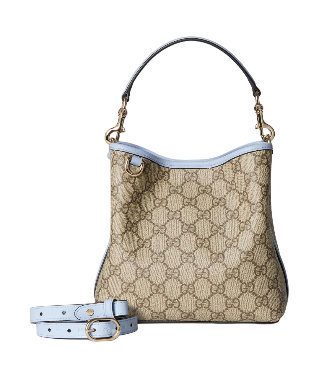 GUCCI Бежевая сумка с короткими ручками, фото 2