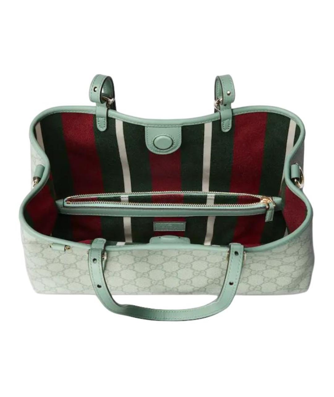 GUCCI Салатовая сумка с короткими ручками, фото 5