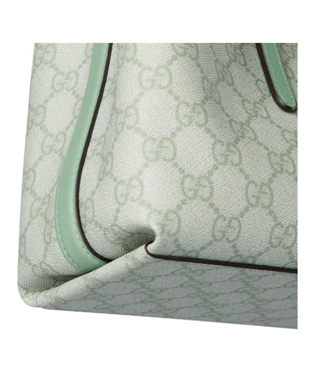 GUCCI Салатовая сумка с короткими ручками, фото 6
