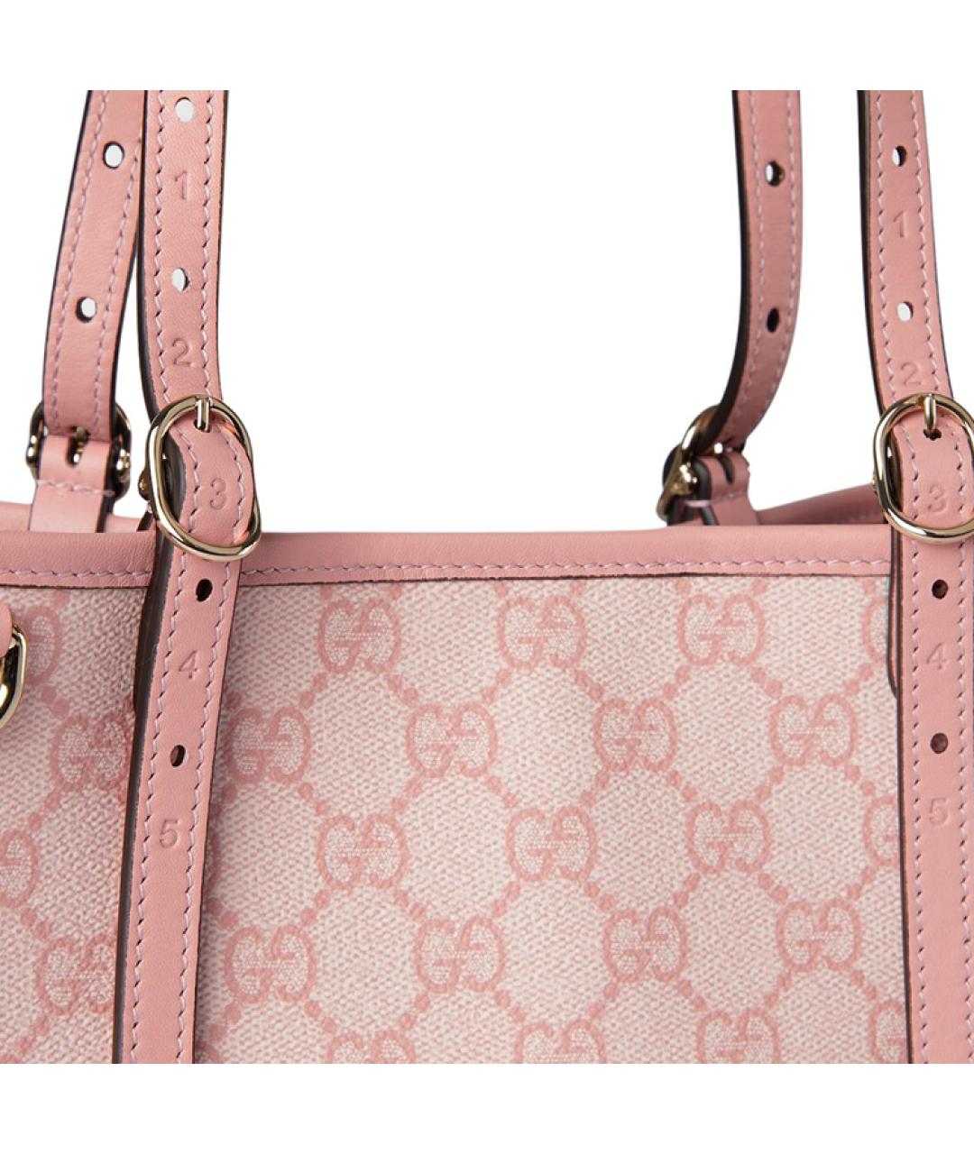 GUCCI Розовая сумка с короткими ручками, фото 6