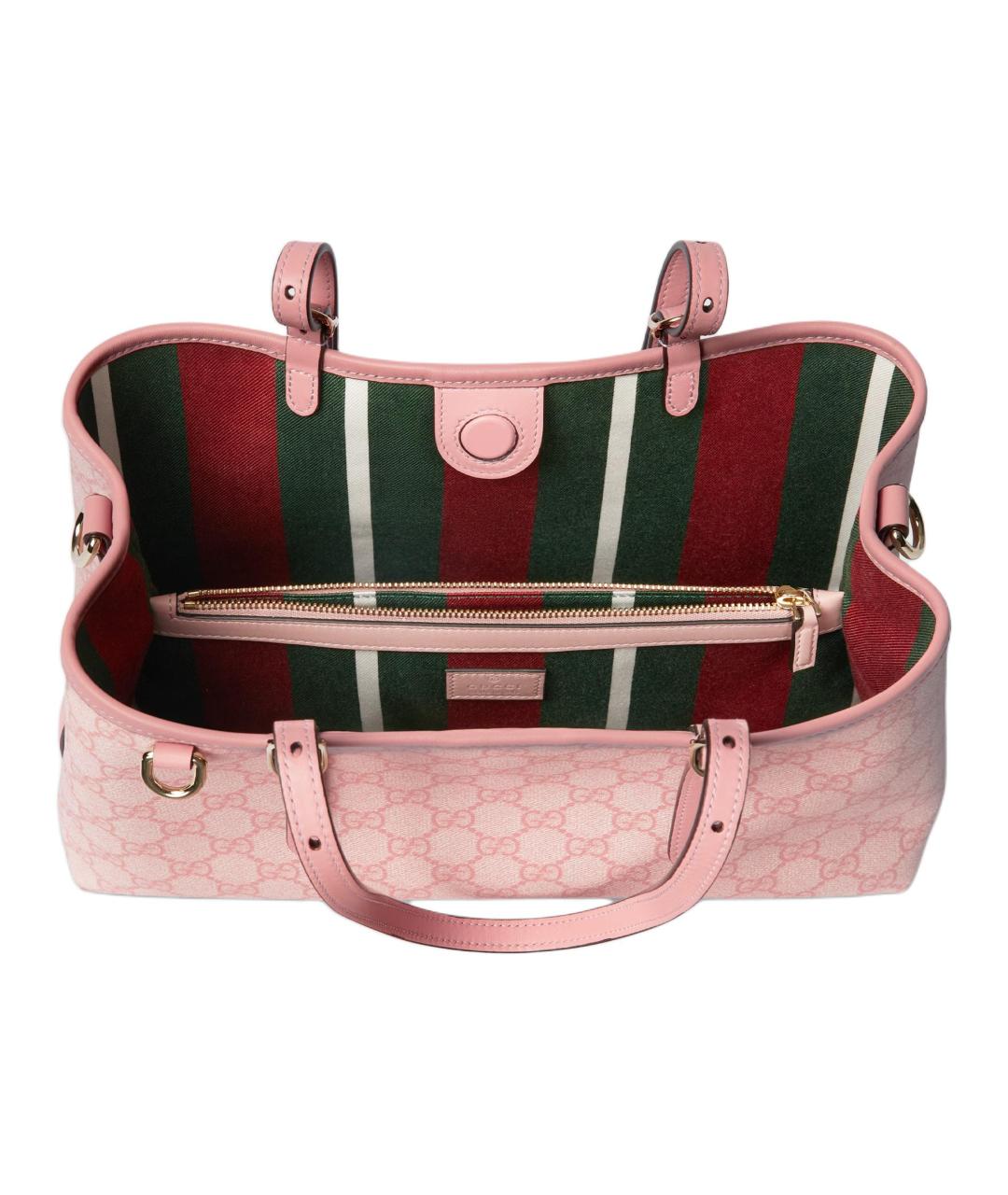 GUCCI Розовая сумка с короткими ручками, фото 5