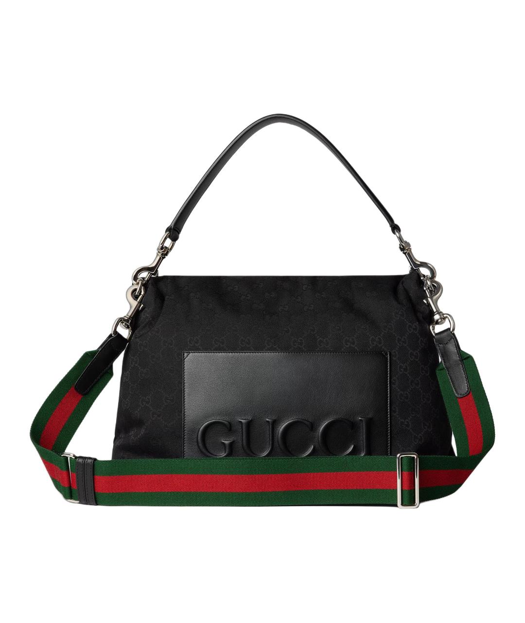 GUCCI Черная барсетка, фото 4
