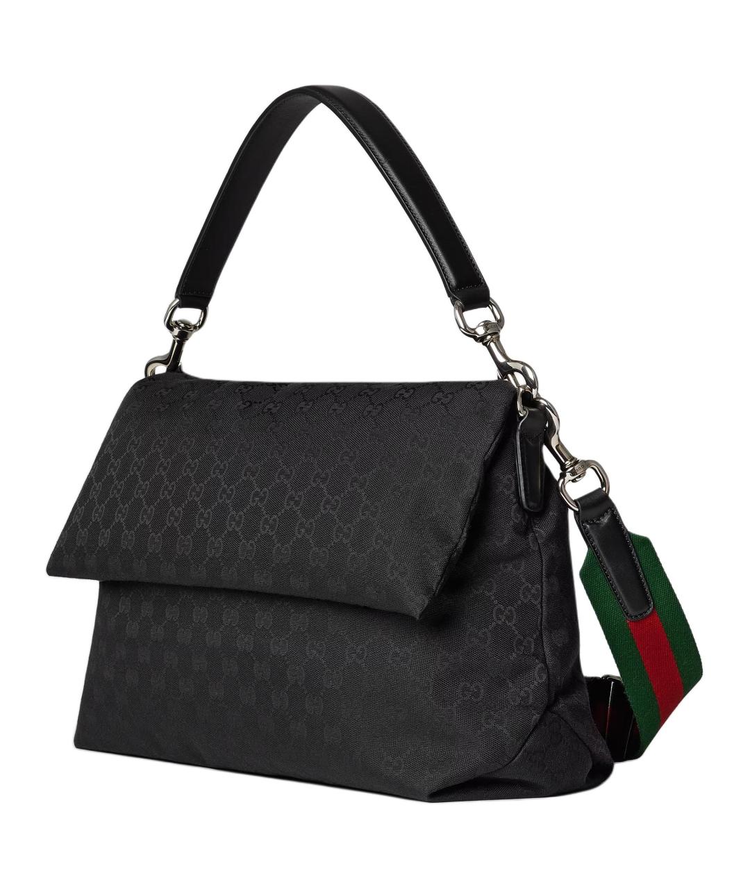 GUCCI Черная барсетка, фото 2