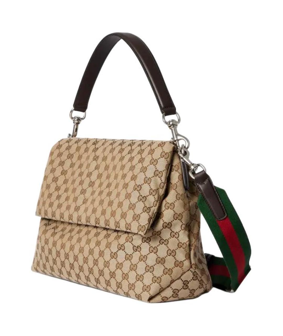 GUCCI Коричневая сумка через плечо, фото 2
