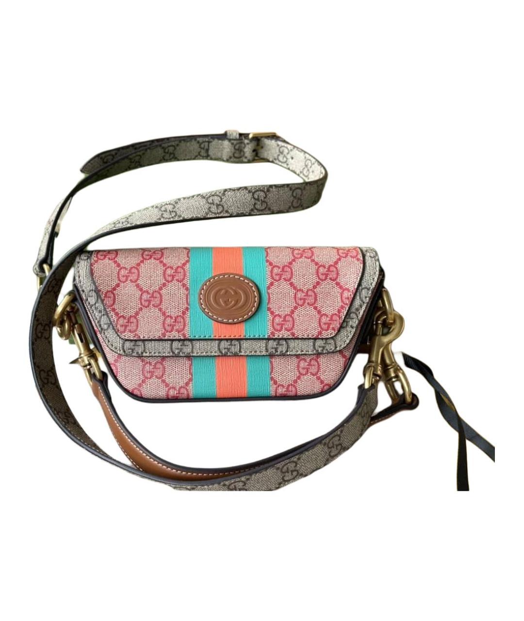 GUCCI Розовая сумка с короткими ручками, фото 3