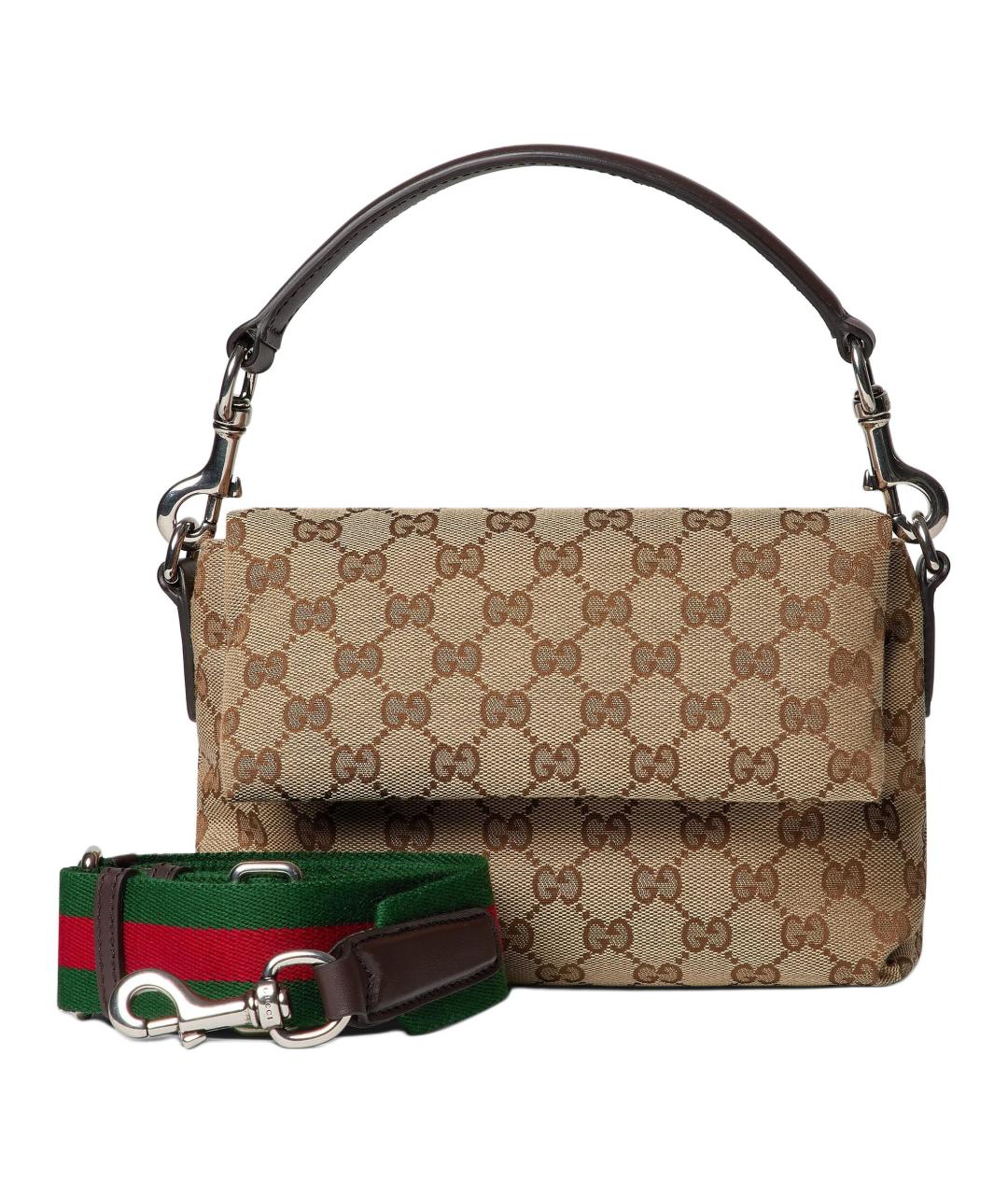 GUCCI Коричневая сумка на плечо, фото 2