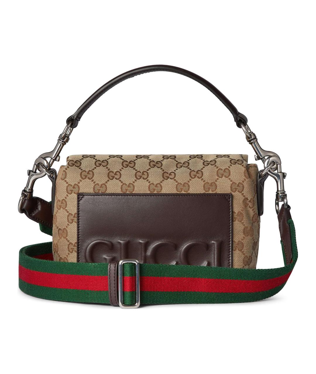 GUCCI Коричневая сумка на плечо, фото 5