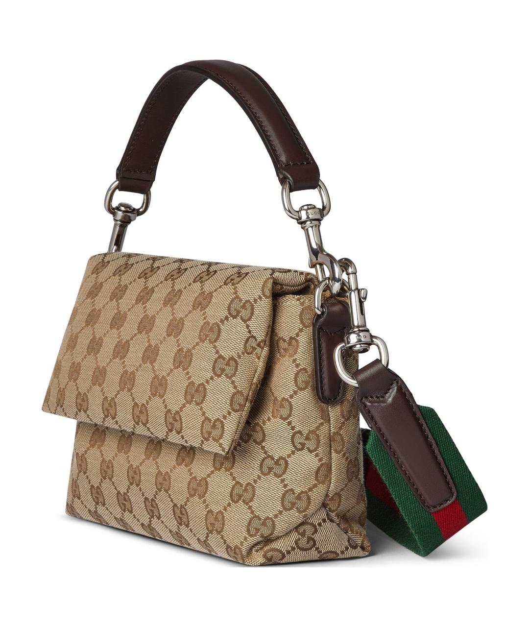 GUCCI Коричневая сумка на плечо, фото 3