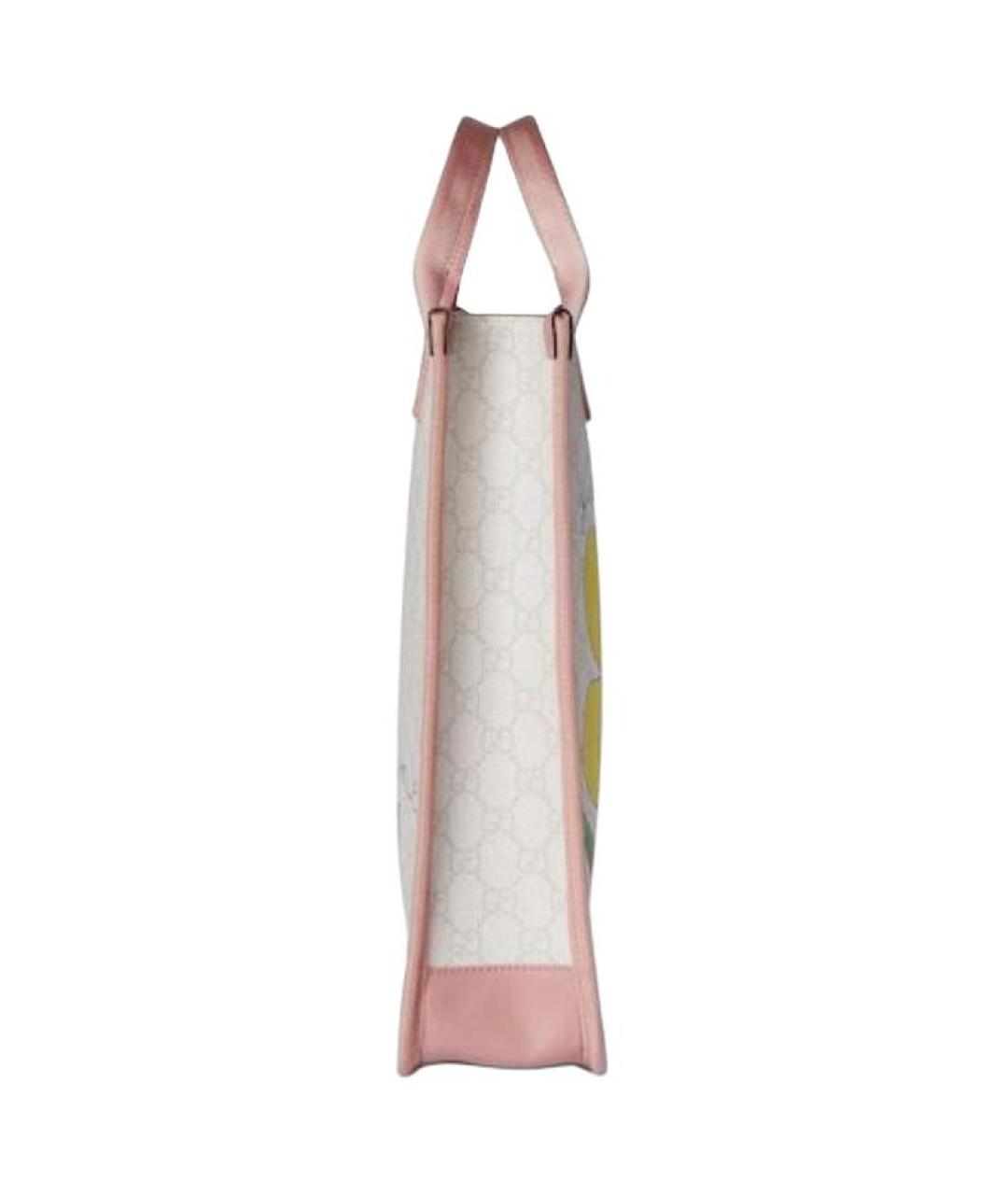 GUCCI Белая сумка тоут, фото 4