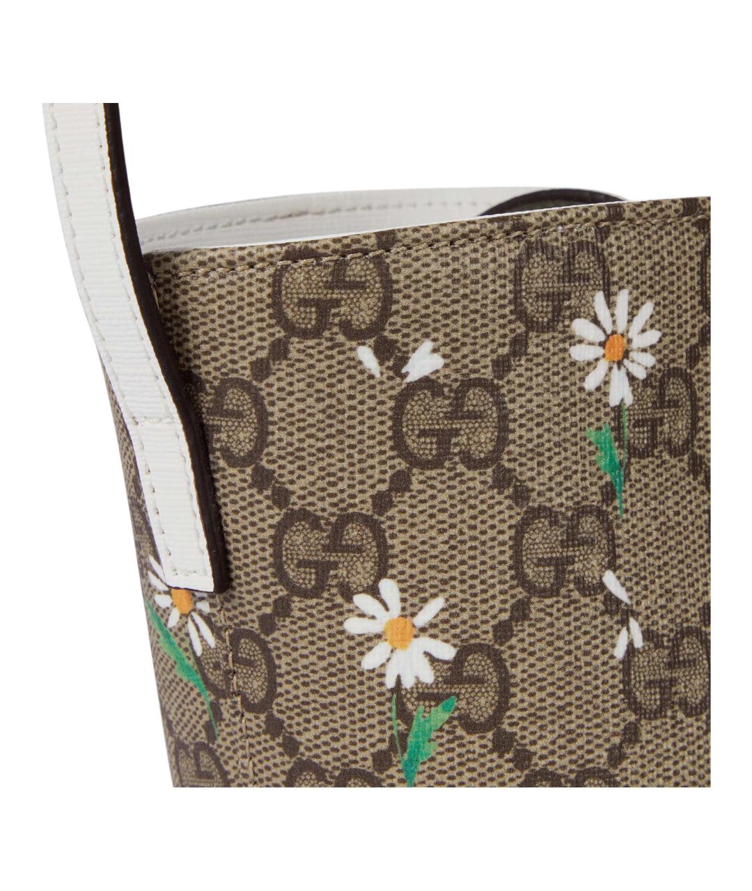 GUCCI Коричневая сумка с короткими ручками, фото 6