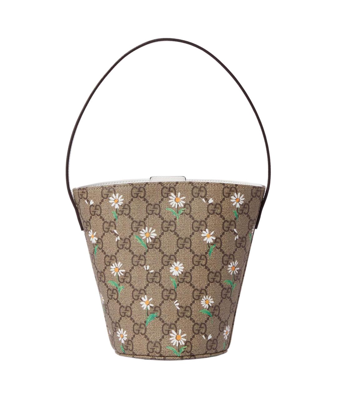 GUCCI Коричневая сумка с короткими ручками, фото 3