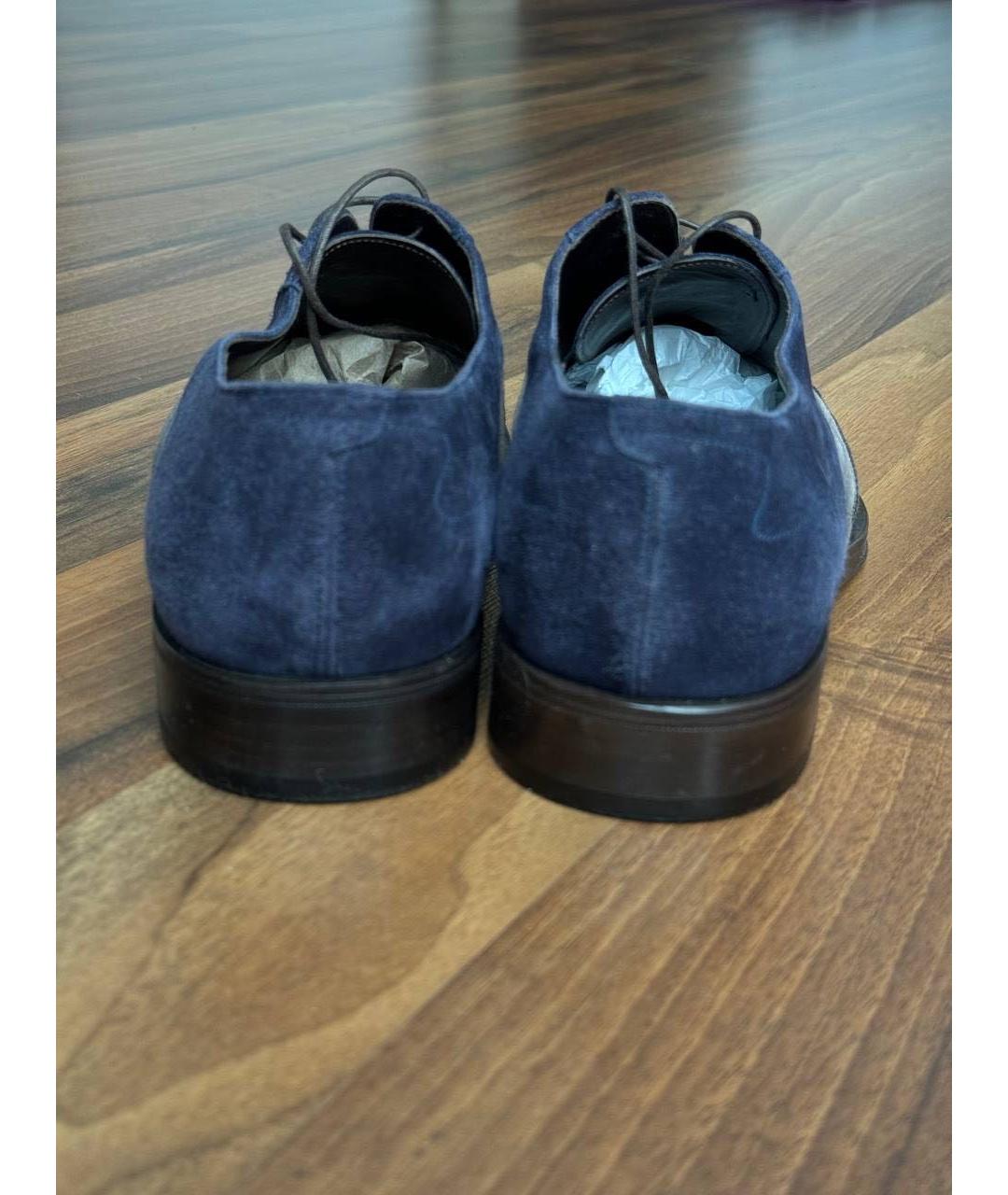 FERRAGAMO Мульти замшевые туфли, фото 3
