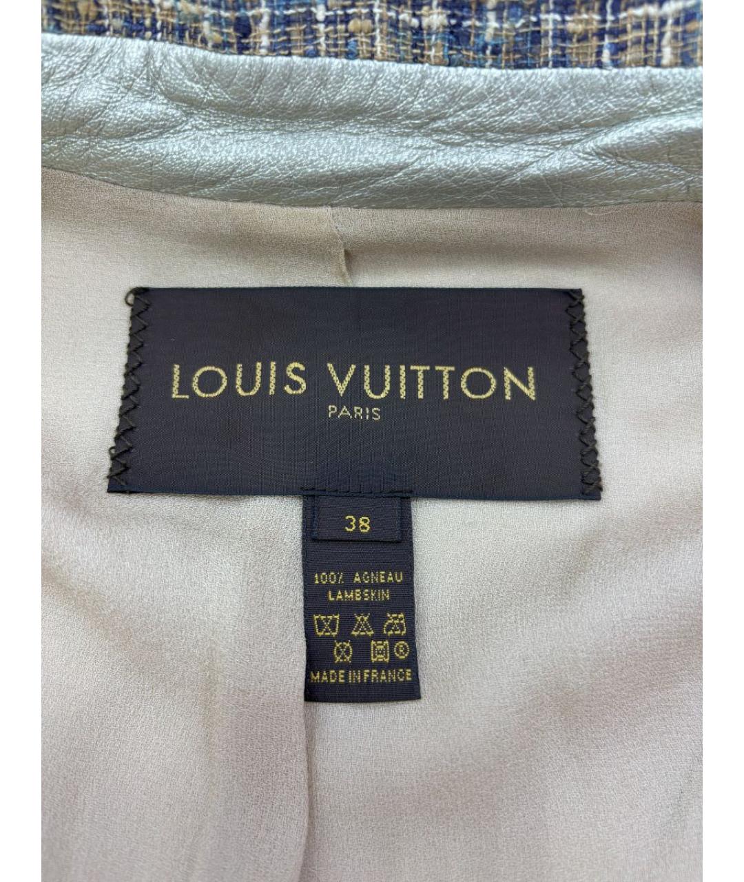 LOUIS VUITTON Кожаная куртка, фото 3