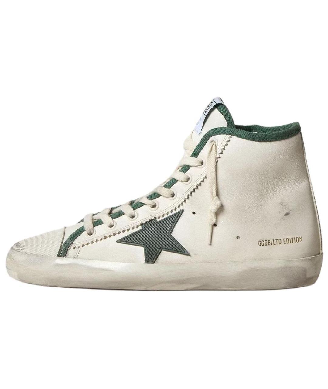 GOLDEN GOOSE DELUXE BRAND Белые кеды, фото 2