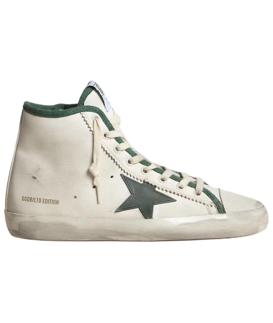 GOLDEN GOOSE DELUXE BRAND Белые кеды, фото 1
