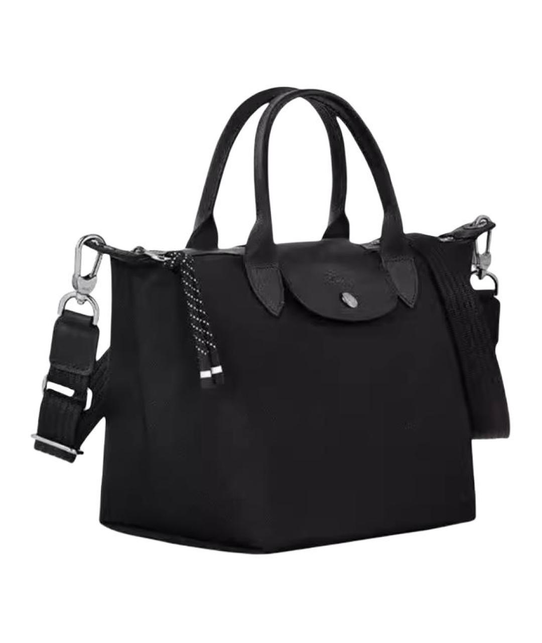 LONGCHAMP Черная сумка через плечо, фото 2