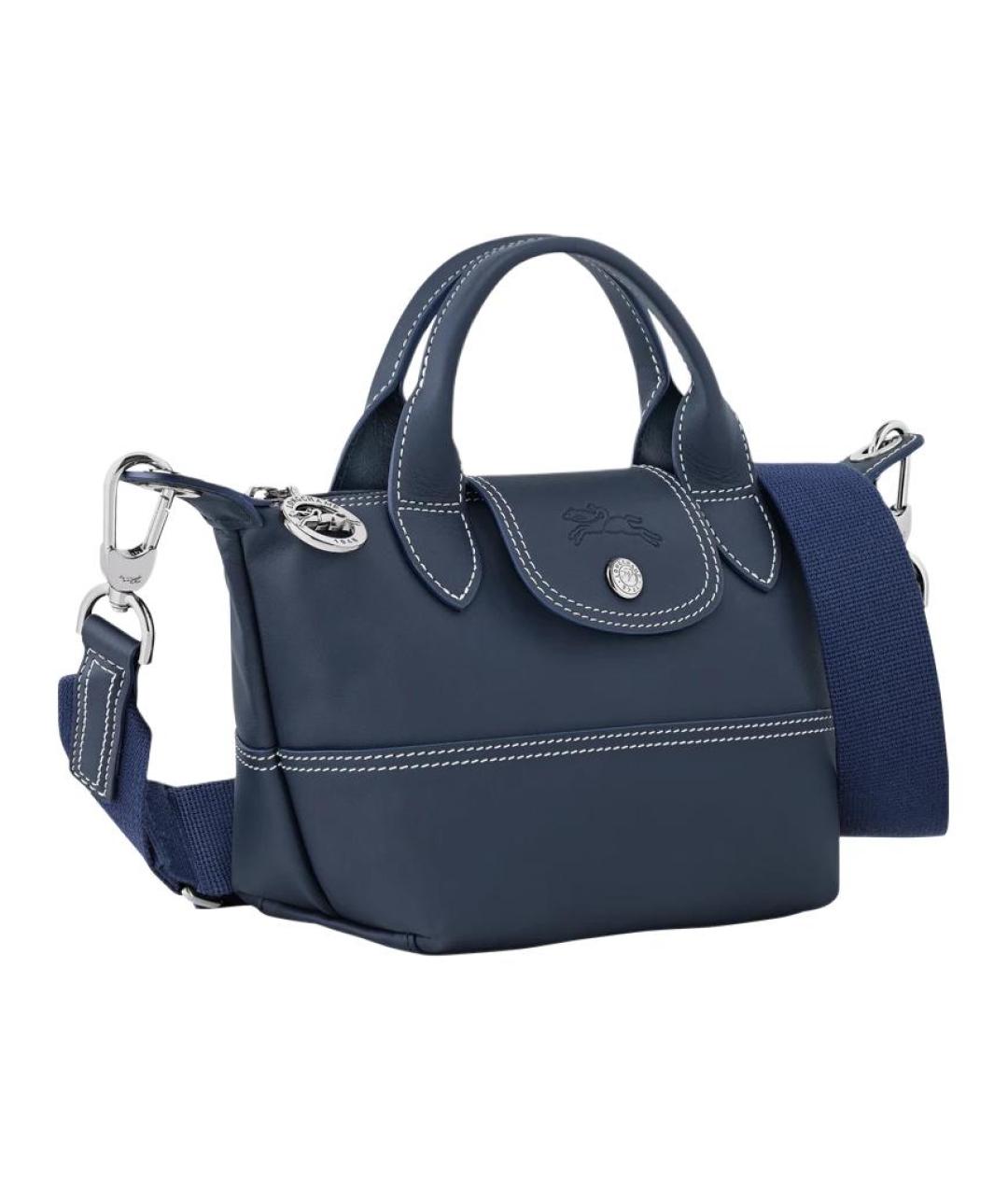 LONGCHAMP Темно-синяя сумка на плечо, фото 3
