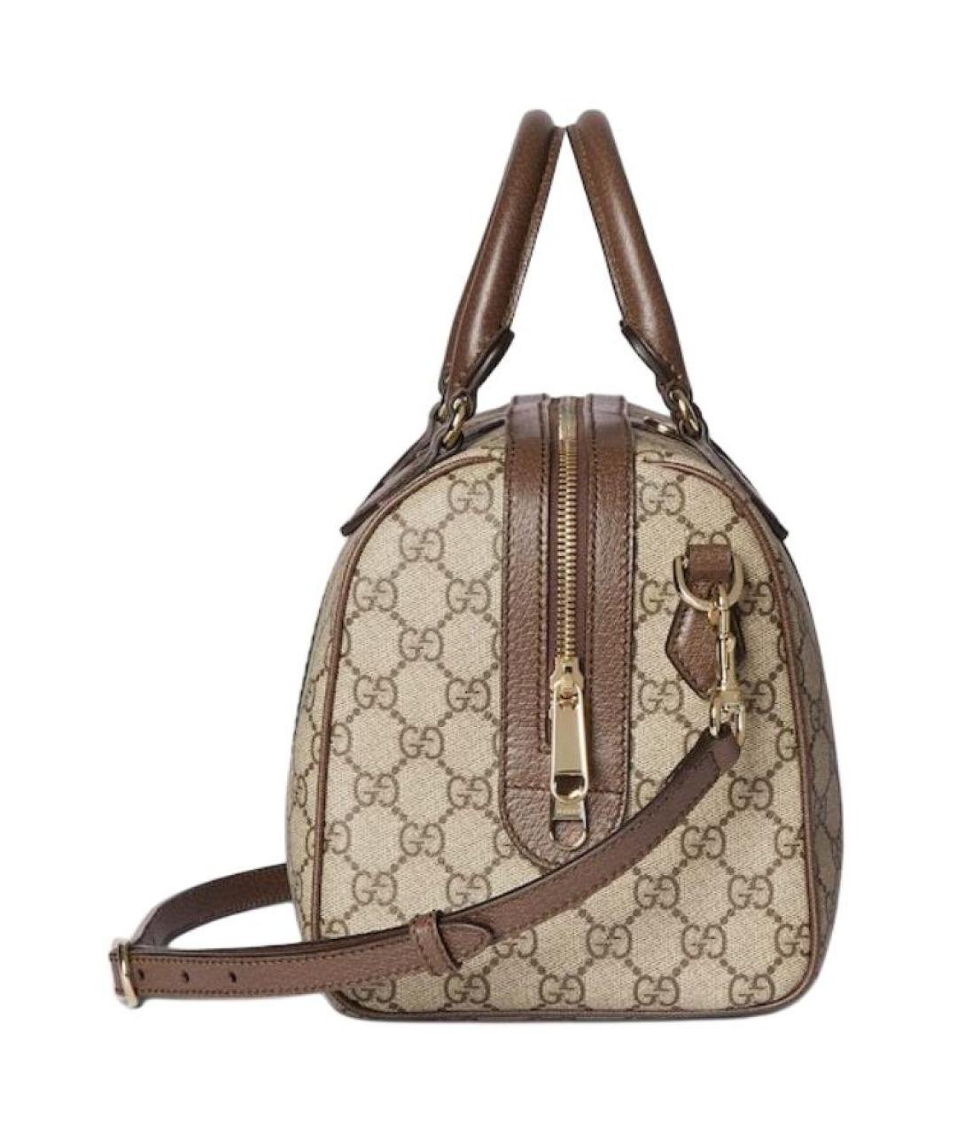 GUCCI Бежевая сумка с короткими ручками, фото 2