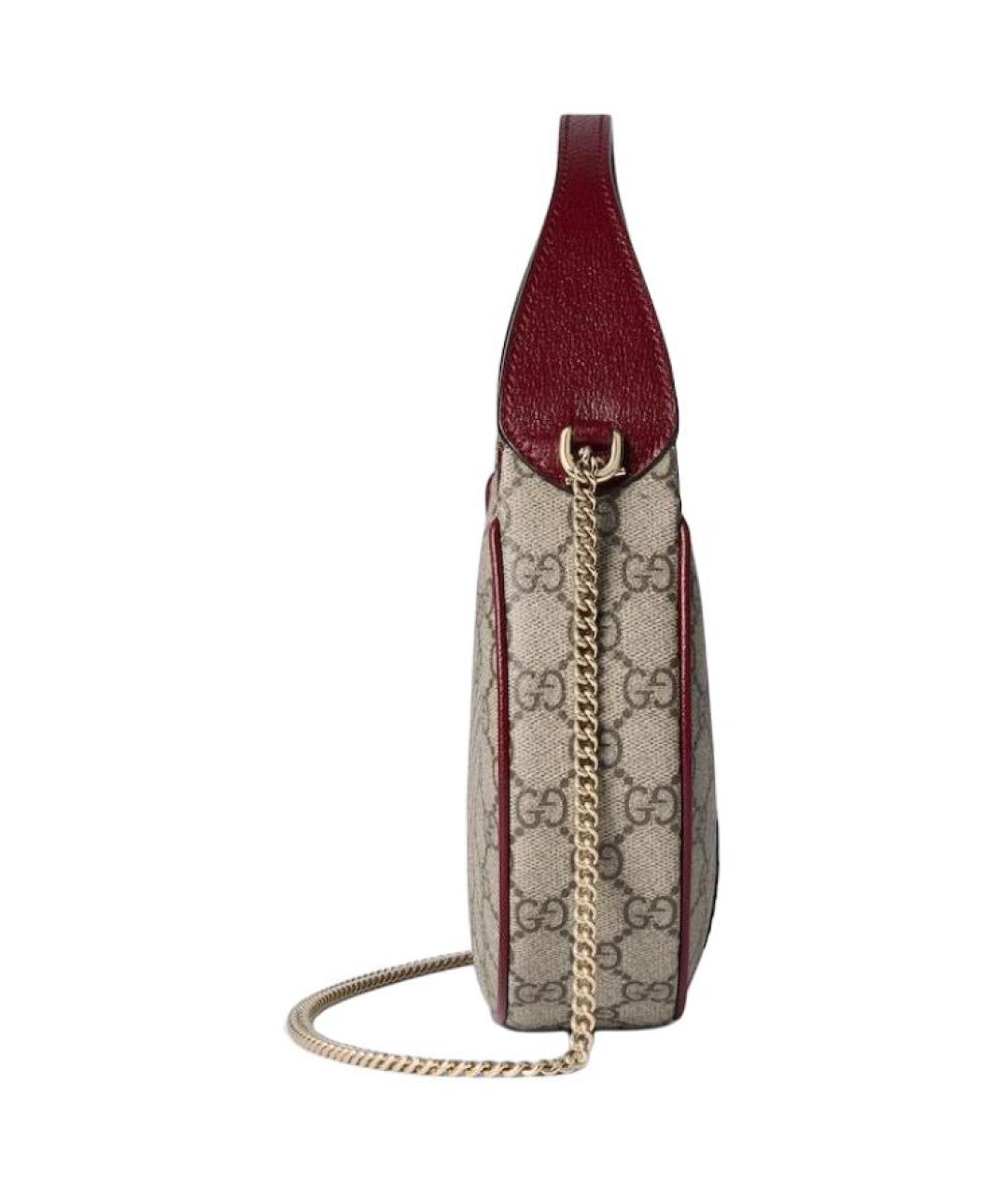 GUCCI Бежевая сумка с короткими ручками, фото 2