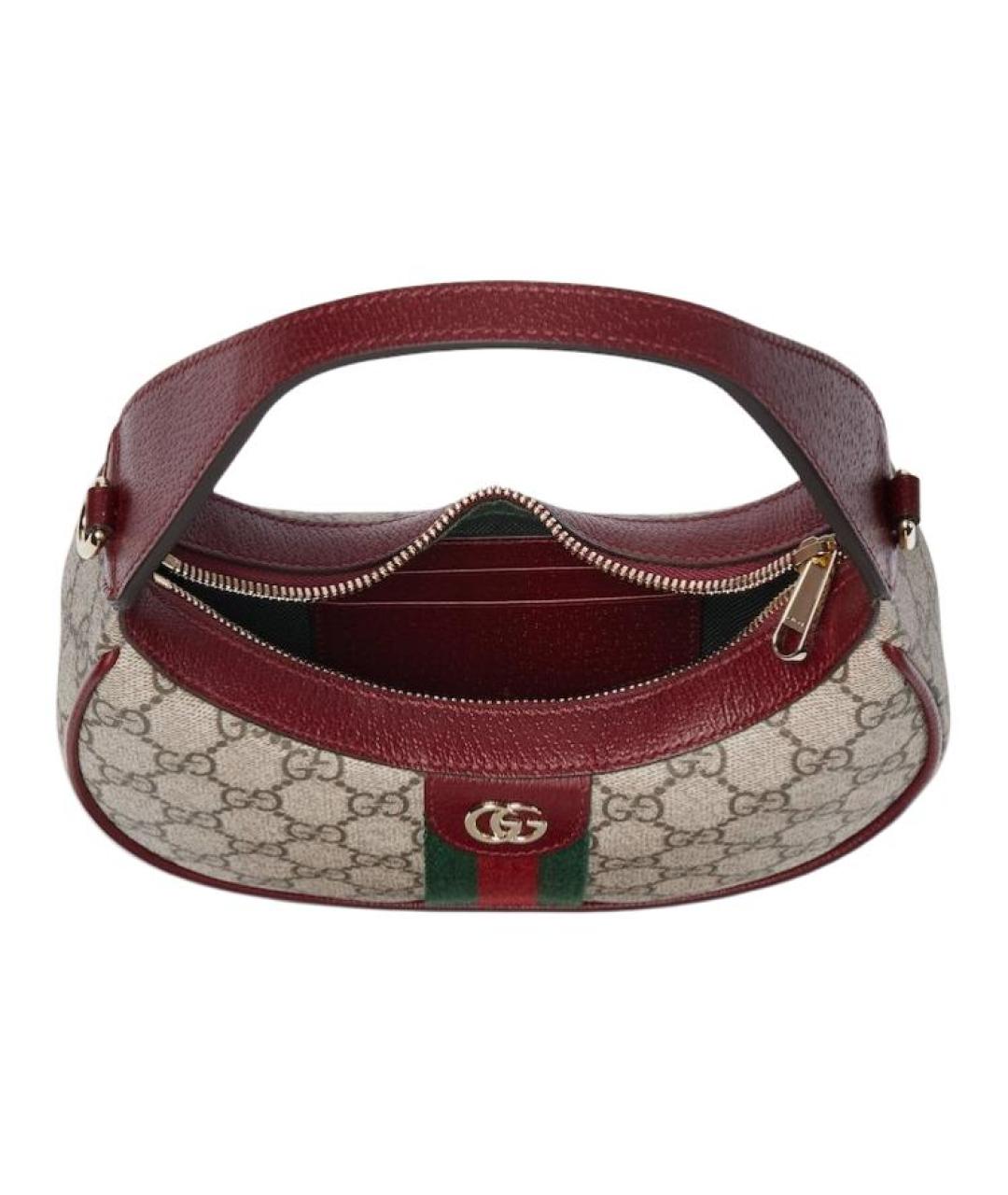 GUCCI Бежевая сумка с короткими ручками, фото 4