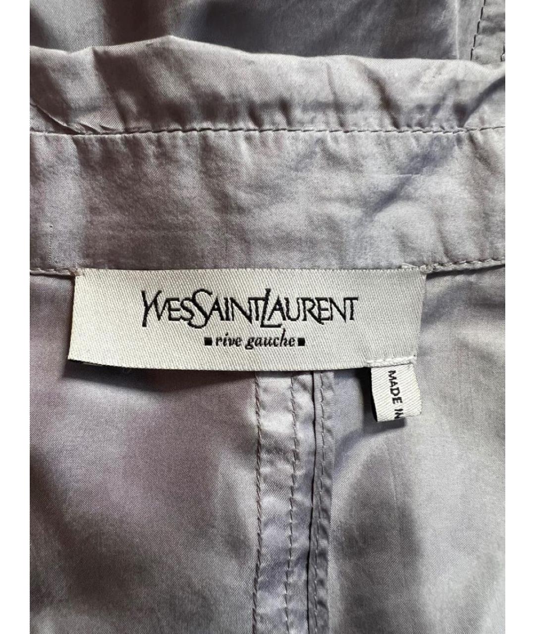 SAINT LAURENT Полиэстеровая куртка, фото 3