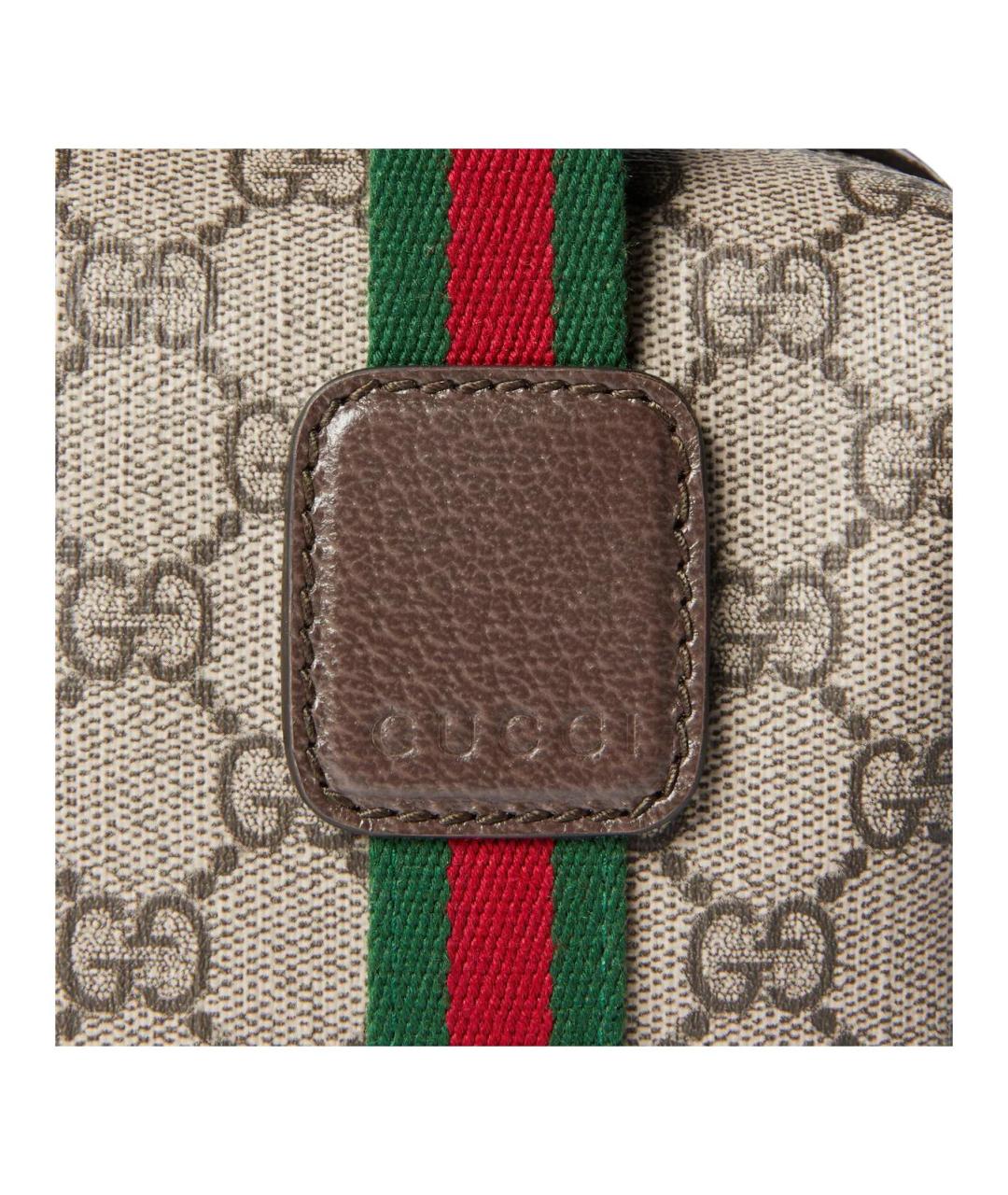 GUCCI Бежевая сумка с короткими ручками, фото 7