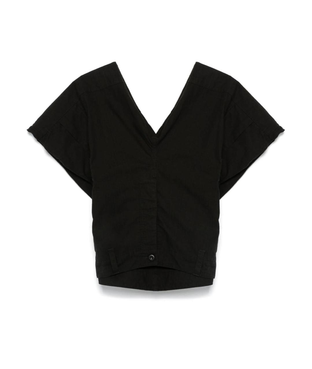 BALENCIAGA Черная деним блузы, фото 1
