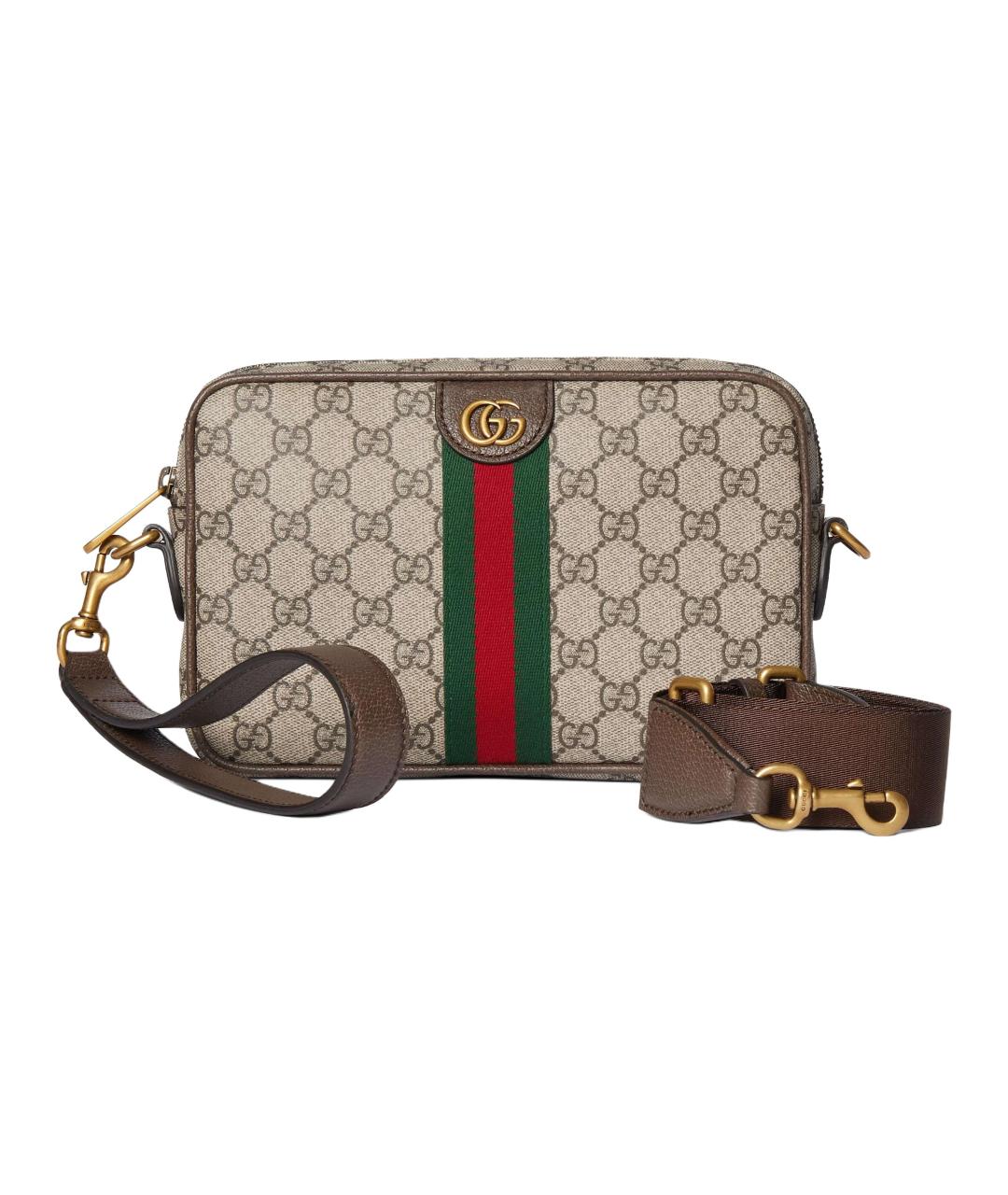 GUCCI Бежевая сумка на плечо, фото 2