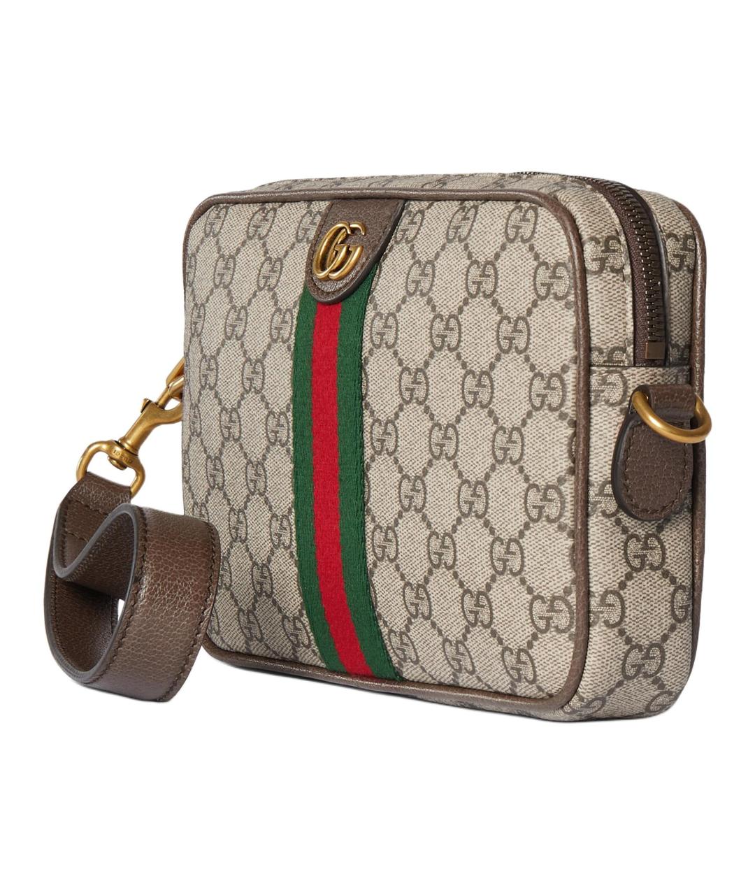 GUCCI Бежевая сумка на плечо, фото 3