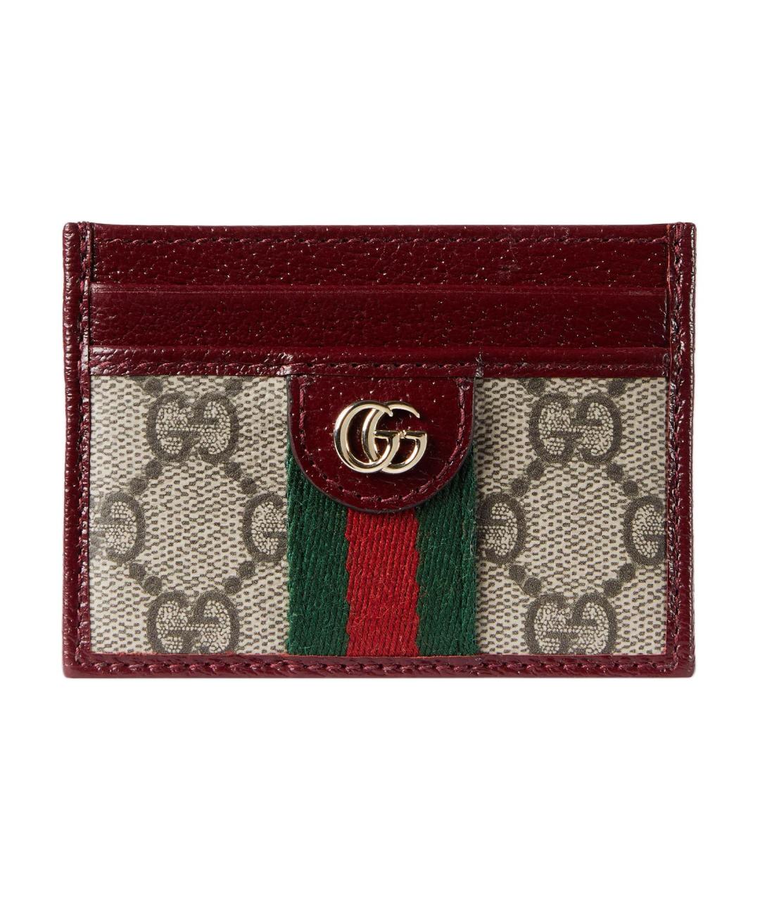GUCCI Бежевый кардхолдер, фото 1