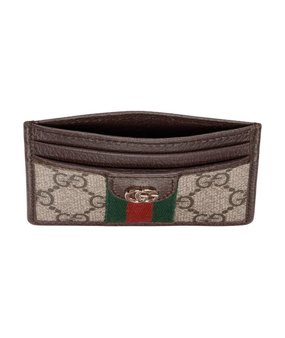 GUCCI Бежевый кардхолдер, фото 3