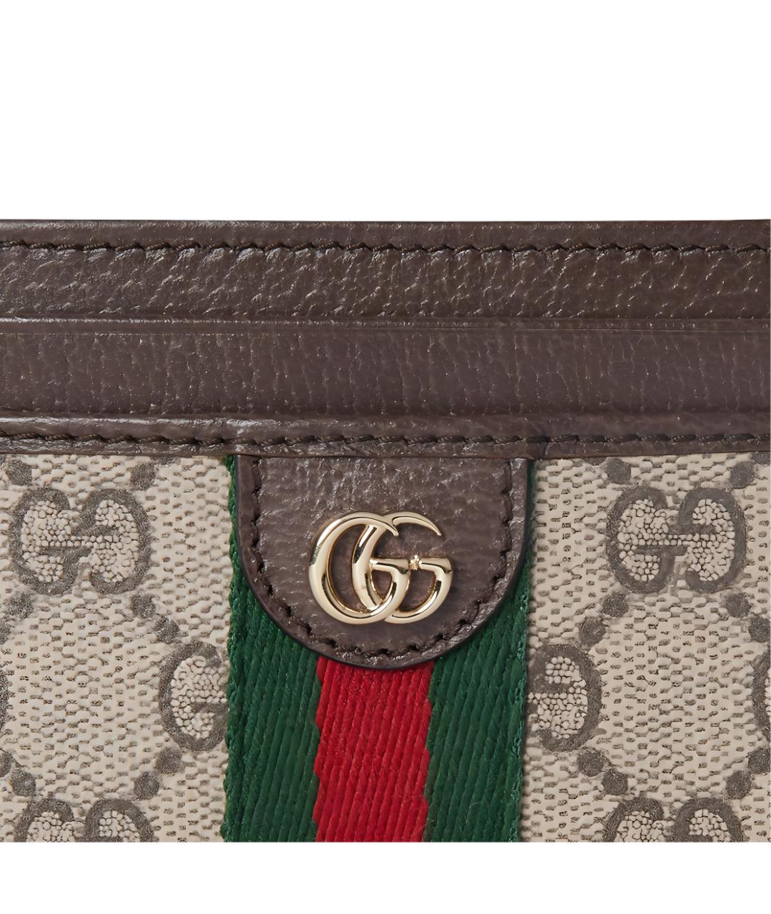 GUCCI Бежевый кардхолдер, фото 5