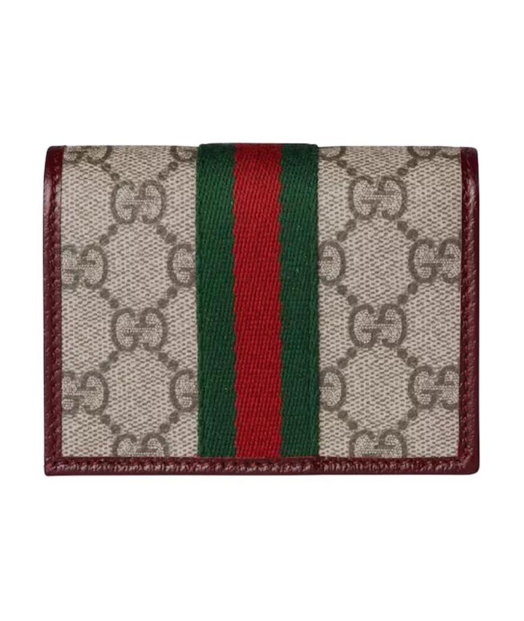 GUCCI Бежевый кошелек, фото 3