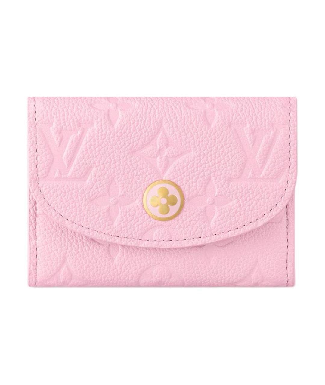 LOUIS VUITTON Розовый кошелек, фото 1