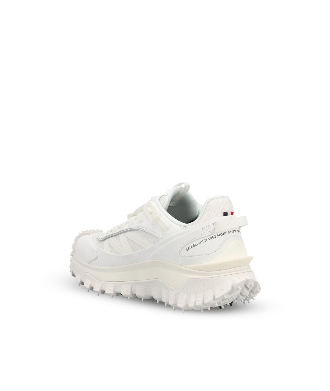 MONCLER Белые кроссовки, фото 4