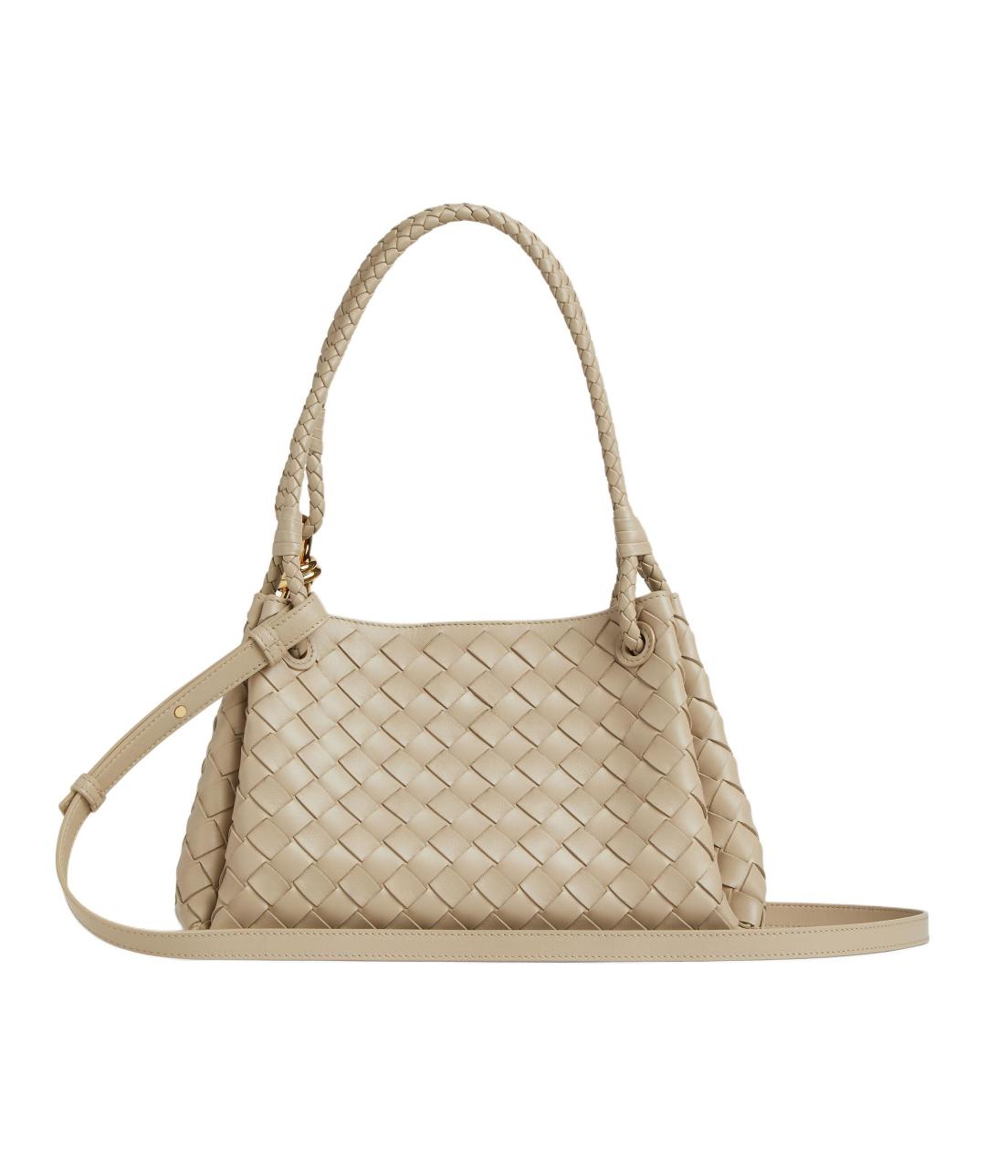 BOTTEGA VENETA Бежевая сумка через плечо, фото 3