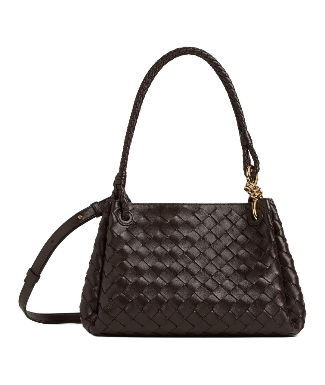BOTTEGA VENETA Коричневая сумка через плечо, фото 1